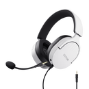 Casti trust cu fir gxt 489w fayzo, material abs, lungime cablu detasabil 120cm, conector 3.5mm, frecventa raspuns 20 hz, 20.000 hz, senzivitate 100 db, sunet stereo, microfon omnidirectional, senzor electret, alb,  Casti audio | electropc.ro