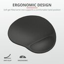 Mouse pad trust bigfoot xl, cu gel pad, negru,  Mousepad | electropc.ro