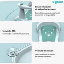 Scaun baie bebe cu ghidon , spatar reglabil , verde, u-grow,  Cadite bebe si accesorii baie | electropc.ro