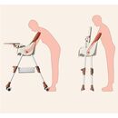 Scaun de masa 2 in 1, pliabil, roz, u-grow,  Scaune de masa bebe | electropc.ro