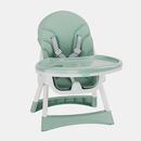 Scaun de masa 2 in 1, pliabil, verde, u-grow,  Scaune de masa bebe | electropc.ro