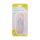Set lingurita si furculita , roz, u-grow,  Articole hranire bebelusi | electropc.ro