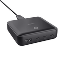 Statie de incarcare trust,  4 porturi: 1 x usb-a & 3 x usb-c, putere maxima 100w, compatibil cu laptop, tableta, smartphone, accessorii, negru,  Periferice Diverse | electropc.ro