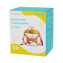 Sticla tritan cu pai si curea , 330 ml , orange, u-grow,  Cani & Pahare & Accesorii Bebe | electropc.ro