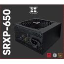 Sursa serioux energy 650w, ventilator 12cm, atx, material metal, cabluri: 20+4-pin, 1x4+4-pin, 2x6+2-pin, negru,  Surse PC | electropc.ro
