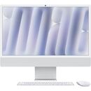 Apple imac 24" retina 4.5k/ apple m4 (cpu 8-core, gpu 8-core, neuralengine 16-core)/24gb/512gb - silver - int kb (2024)  (cto from  mwuc3ro/a),  All in one PC | electropc.ro