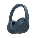 Casti over the ear sony whch720nl.ce7, noise cancelling, wireless, bluetooth, microfon, multipoint connection, quick charge, autonomie 35 ore, albastru,  Casti audio | electropc.ro
