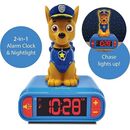 Ceas desteptator cu lumina 3d,paw patrol,  Ceasuri decorative | electropc.ro