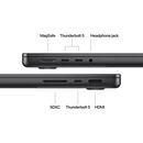 Macbook pro 14.2"/apple m4 pro (cpu 14-core, gpu 20-core, neural engine 16-core)/48gb/1tb - space black - int kb (cto from mx2y3ro/a),  Laptopuri | electropc.ro