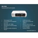 Projector epson eb-fh08, tehnologie 3lcd, luminozitate; 3600 lumeni, rezolutie: fullhd 1080p, aspect 16:9, sursa lumina: lampa, durata de viata lampa: 6.000h, 12.000h eco mode, contrast: 16.000:1, refresh rate: 192 hz - 240 hz, interfata; usb 2.0 type b (,  Videoproiectoare | electropc.ro