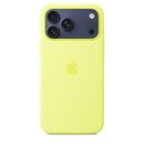 Iphone 17 pro max silicone case with magsafe – neon yellow,  Accesorii | electropc.ro