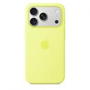 Iphone 17 pro silicone case with magsafe – neon yellow,  Accesorii | electropc.ro