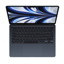 Macbook air 13.6" retina/apple m2 (cpu 8-core, gpu 8-core, neural engine 16-core)/16gb/256gb - midnight - int kb (2024),  Laptopuri | electropc.ro