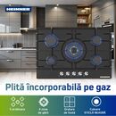 Plita incorporabila heinner hbh-m705iwfgbk,  Incorporabile | electropc.ro