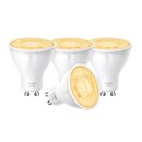 Smart wi-fi spotlight, dimmable, 4-pack spec: 2.4 ghz, ieee 802.11b/g/n, gu10 base, 220–240 v, 50/60 hz, 350 lm, 2.9 w, 2,700 k, beam angle 40° , 3 kwh / 1000h, lifetime up to 15,000 hrs, energy efficiency class d. feature: dimmable, no hub required, voic,  Smart home | electropc.ro