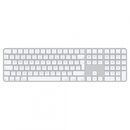 Apple magic keyboard (2024) w touch id and numeric keypad - romanian - white keys,  Tastaturi | electropc.ro