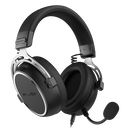 Casti gaming cu fir hator hypergang 3, material membrana compozit, frecventa raspuns 10hz-44khz, impendanta 32Ω, putere maxima 30mw, microfon detasabil unidirectional, sensibilitate -38 ±3db, negru,  Casti audio | electropc.ro