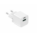 Incarcator cu usb ieșire usb-c: usb-c: 5v/3a, 9v/3a, 12v/2,5a, 15v/2,0a, 20v1,5a (30w) pps: 3,3v-11v/3,0a, 3,3v-16,0v/2,0a (33w) usb-a: 5v/3a, 9v/2a, 12v/1,5a (18w) usb-c+usb-a: 5v/3a (15w) tensiune de intrare: 100-240vac, 50/60hz protecție la,  Incarcatoare telefoane | electropc.ro