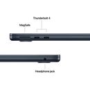 Macbook air 13.6" retina/apple m4 (cpu 10-core, gpu 10-core, neuralengine 16-core)/16gb/ 1tb - midnight - int kb (2025) 35w usb‑c  ( cto from  mw133ro/a),  Laptopuri | electropc.ro