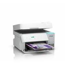 Multifunctional inkjet color epson ecotank ciss l6376, culoare alb, dimensiune a4 (printare,copiere, scanare), printare borderless, viteza 35ppm alb-negru, 23ppm color, rezolutie 4800x1200 dpi, alimentare hartie 250 coli,adf 30 coli, duplex automat ,scann,  Multifunctionale Inkjet | electropc.ro