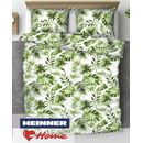 Set de pat king size bumbac, 144 tc,palm,  Lenjerii de pat | electropc.ro