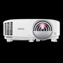 Videoproiector benq mx808sth, xga (1024x768), 3.600 lumeni, 4:3/ 16:9/ 16:10, 20.000:1, lampa 6.000 ore/ 15.000 ore ecomode, zoom fix, 2* d- sub, 2* hdmi, usb type a, usb type mini b, rs232, boxa 10w, audio in/ out, telecomanda cu baterii incluse, suport ,  Videoproiectoare | electropc.ro