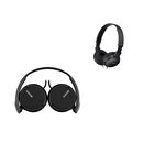Casti sony mdrzx110b, frecventa (hz) 12 - 22.000, impedanta (ohmi) 24, conector stereo mini in forma de l, placat cu aur, difuzor 30 mm, negru,  Casti audio | electropc.ro