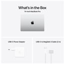 Macbook pro 14.2"/apple m4 (cpu 10-core, gpu 10-core, neural engine 16- core)/32gb/1tb - silver - int kb (cto from mcx14ro/a),  Laptopuri | electropc.ro