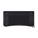 Masa gaming trust gxt 710 luminus pro, iluminare rgb, greutate maxima suportata 150 kg, negru,  Birouri gaming | electropc.ro