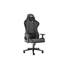 Scaun gaming genesis nitro 550 g2, material synthetic pu + textil, reglabil pe inaltime, greutate maxima suportata 150 kg, inaltime scaun reglabil 46.5 - 53.5 cm, spatar ajustabil 135°, dimensiuni roti 60mm, gri,  Scaune gaming | electropc.ro
