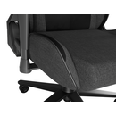 Scaun gaming genesis nitro 550 g2, material synthetic pu + textil, reglabil pe inaltime, greutate maxima suportata 150 kg, inaltime scaun reglabil 46.5 - 53.5 cm, spatar ajustabil 135°, dimensiuni roti 60mm, gri,  Scaune gaming | electropc.ro