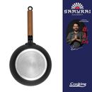 Tigaie wok + capac 24x7.5 cm, rikito watanabe, cooking by heinner,  Tigai si seturi | electropc.ro