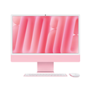 Apple imac 24" retina 4.5k/ apple m4 (cpu 10-core, gpu 10-core, neural engine 16-core)/16gb/256gb - pink - int kb (2024),  All in one PC | electropc.ro