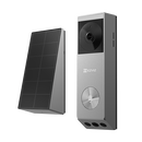Sonerie video wireless ezviz ep3x pro 1080p, sonerie alimentata cu baterii, comunicare bidirectionala si vedere nocturna, rezistent la intemperii ip65; stocare interna 32 gb, lentile duale 2k si 1080p,  Smart home | electropc.ro