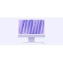 Apple imac 24" retina 4.5k/ apple m4 (cpu 8-core, gpu 8-core, neuralengine 16-core)/16gb/512gb - purple - int kb (2024),  All in one PC | electropc.ro
