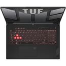 Laptop asus tuf gaming a17 (2023) fa707nug-hx177, amd ryzen 7 7445hs, 17.3 inch, ram 16gb, ssd 512gb, nvidia geforce rtx 4050 6gb, no os, mecha gray,  Laptopuri | electropc.ro