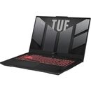 Laptop asus tuf gaming a17 (2023) fa707nug-hx177, amd ryzen 7 7445hs, 17.3 inch, ram 16gb, ssd 512gb, nvidia geforce rtx 4050 6gb, no os, mecha gray,  Laptopuri | electropc.ro