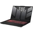 Laptop asus tuf gaming a17 fa707nug-hx159, amd ryzen 7 7445hs, 17.3 inch, ram 16gb, ssd 1tb, nvidia geforce rtx 4050 6gb, no os, mecha grey,  Laptopuri | electropc.ro