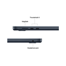 Macbook air 15.3" retina/apple m4 (cpu 10-core, gpu 10-core, neuralengine 16-core)/16gb/512gb - midnight - us english (cto from mw1m3ro/a),  Laptopuri | electropc.ro