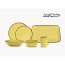 Set 6 farfurii intinse ceramica 27 cm, medeea, art of dining,  Farfurii & Boluri de Servire | electropc.ro