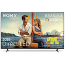 Televizor sony bravia 3 led 43s35, 108 cm, smart google tv, 4k ultra hd, clasa e,  Televizoare | electropc.ro