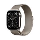 Apple watch series 11 gps + cellular 46mm natural titanium case with natural milanese loop - m/l,  SmartWatch-uri | electropc.ro