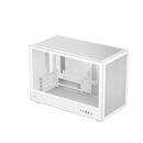 Carcasa deepcool ch260 mini tower alb, tempered glass, sloturi expansiune: 4, drive bays: 1x3.5" 1x2.5", ventilatoare suportate: 6 (spate: 1x120mm sus: 3x120mm sau 2x140mm fata: 2x120mm), format placa de baza suportat: mini-itx, micro atx, lungime maxima ,  Carcase | electropc.ro