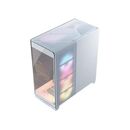 Cr case 4500x argb panoramic white,  Carcase | electropc.ro
