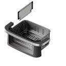 Friteuza dubla cu aer cald heinner airbake revolution haf-c10db22grey,  Friteuze | electropc.ro