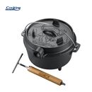 Ceaun fonta pura + capac dia 25 cm, 4 l, nature, cooking by heinner,  Tavi copt | electropc.ro