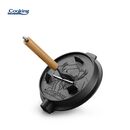Ceaun fonta pura + capac dia 37 cm,12 l, nature, cooking by heinner,  Tavi copt | electropc.ro