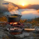 Ceaun fonta pura + capac dia 37 cm,12 l, nature, cooking by heinner,  Tavi copt | electropc.ro
