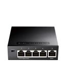 Cudy 5-port gigabit ethernet switch, 5 10/100/1000m rj45 ports, igmp snooping, loop detection/prevention, 802.1p/dscp qos, desktop metal case, power saving, plug & play, wall-mount,  Switch-uri | electropc.ro