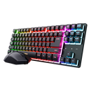 Kit trust gxt 832 thado wireless, material abs, tastatura tkl, iluminare, mouse optic, rezolutie maxima 6400 dpi,  Tastaturi | electropc.ro